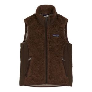 Patagonia Women’s Retro-X Vest Brown Fleece Zip-Up Pockets Size Medium Layering
